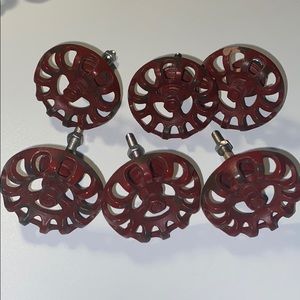6 Vintage style Knobs